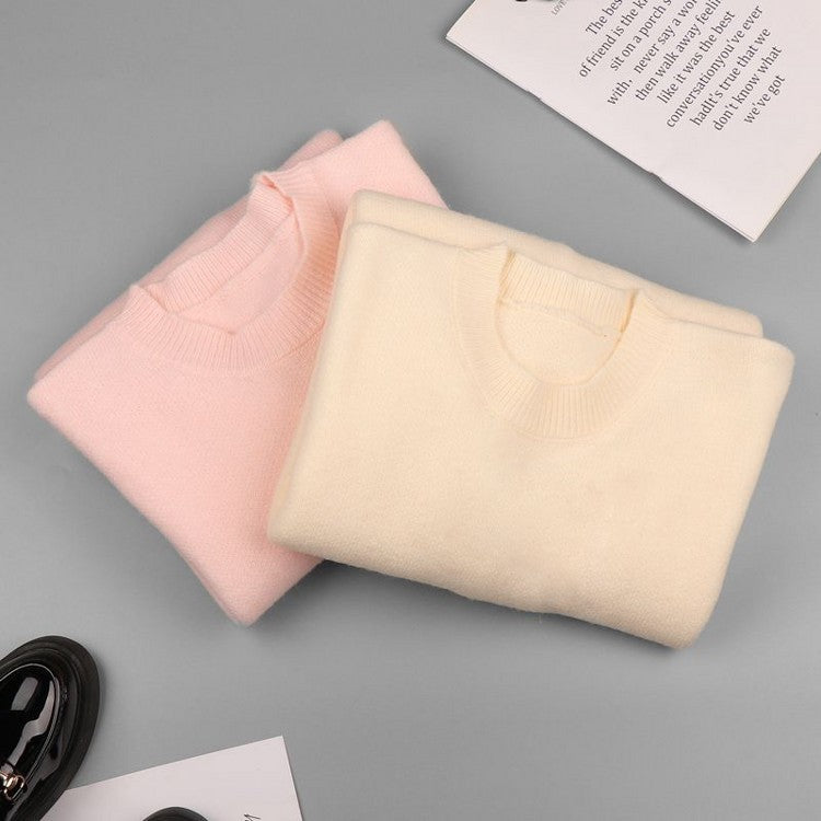 Oversize Women Sweater Plus Size Mid-length Elegant Sleeve