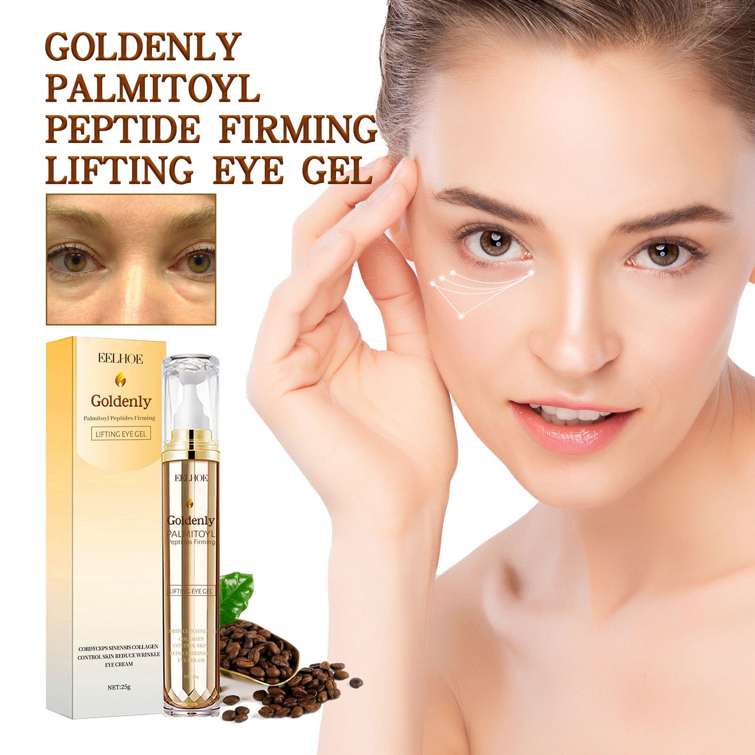 Gold Palm Eye Tightening Cream