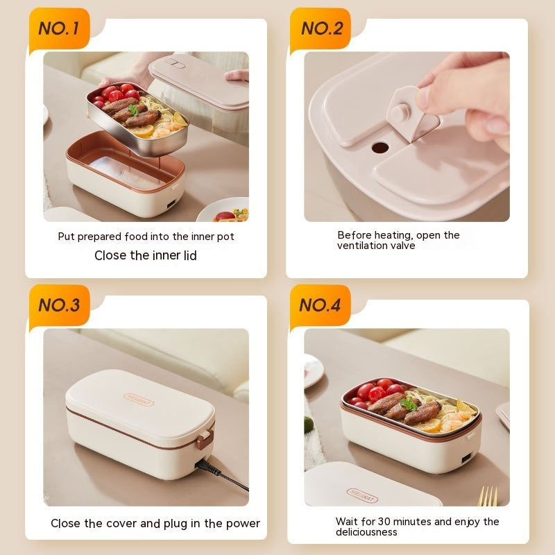 No Water Injection Electric Lunch Box Japanese Style