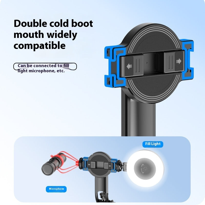 Mobile Phone Magnetic Selfie Stick C20 Aluminum Alloy Tripod Live Shooting Travel Portable