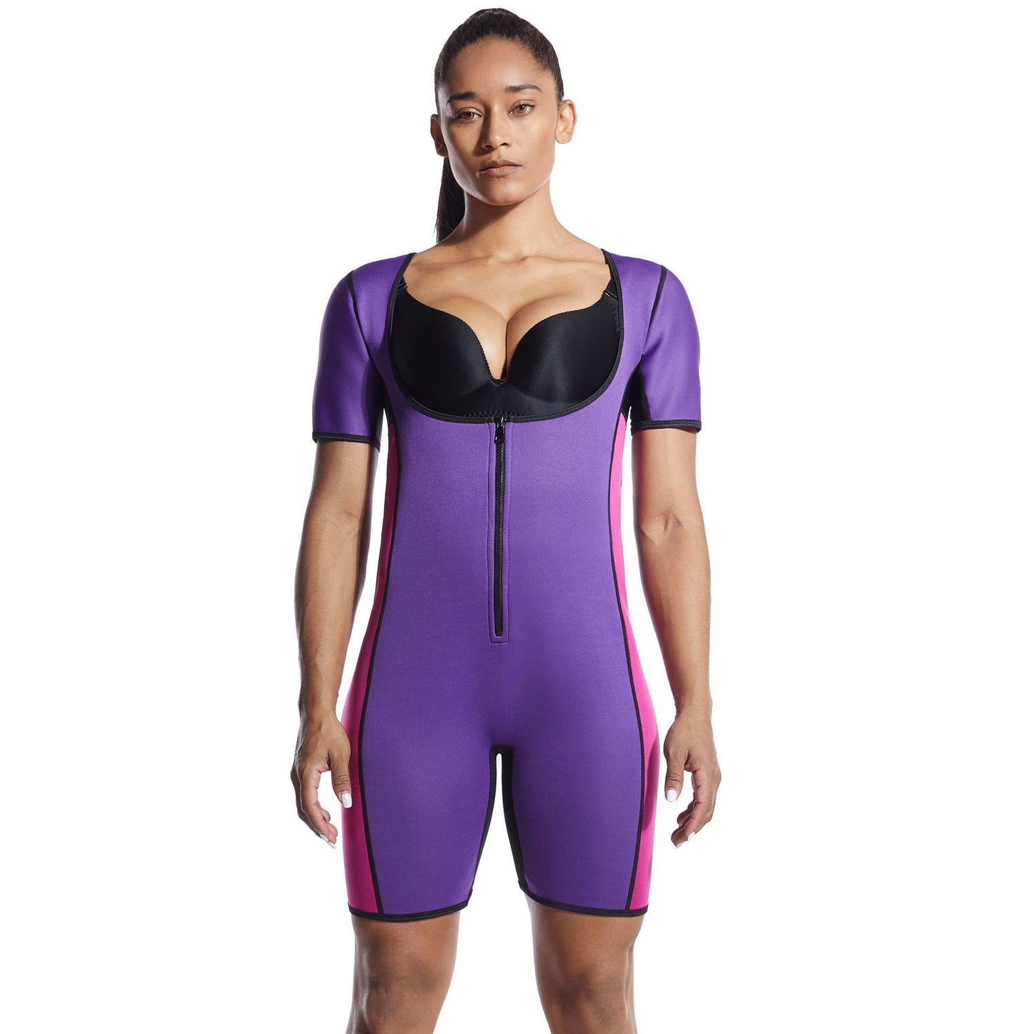 Curvy Plus Suze Neoprene Jumpsuit