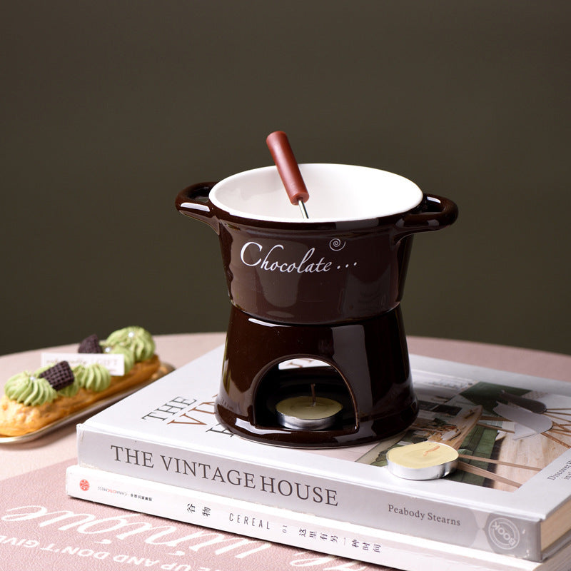 Sweet Heat Mini Chocolate Fondue Heating Cup