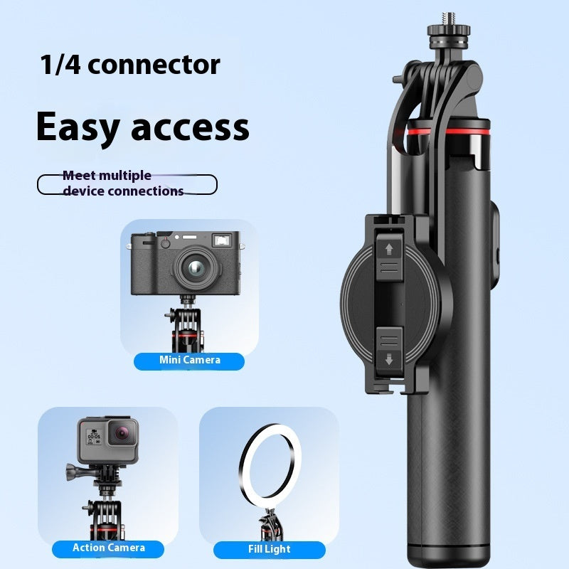 Mobile Phone Magnetic Selfie Stick C20 Aluminum Alloy Tripod Live Shooting Travel Portable
