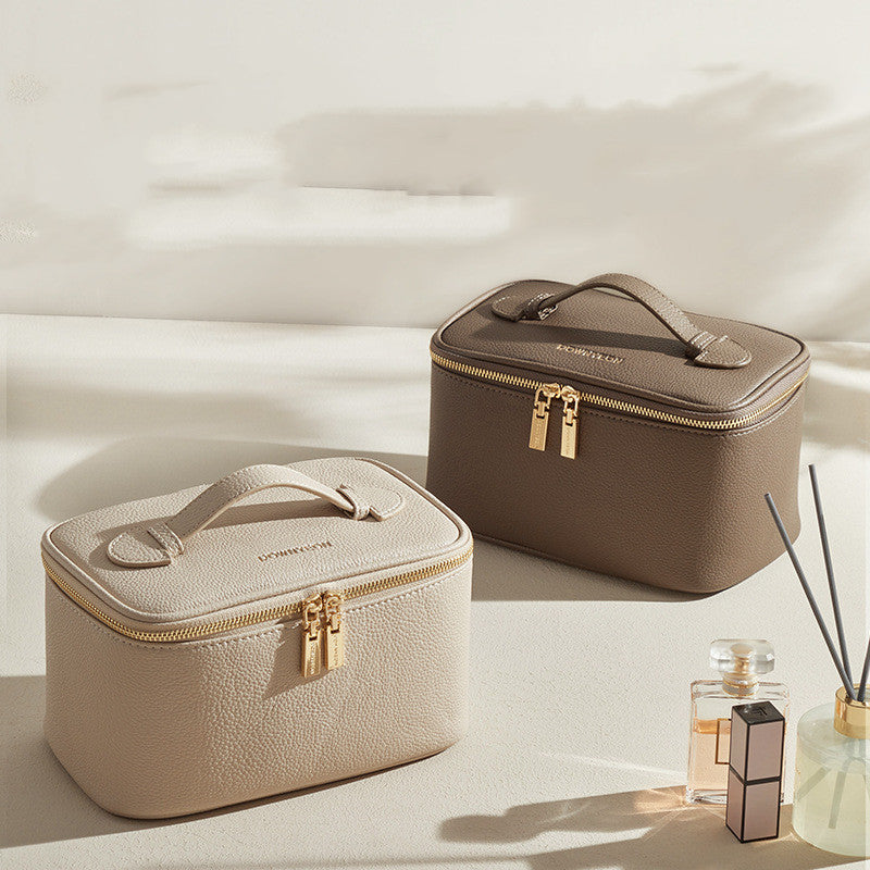 Storage Bag Pu Portable Square Portable