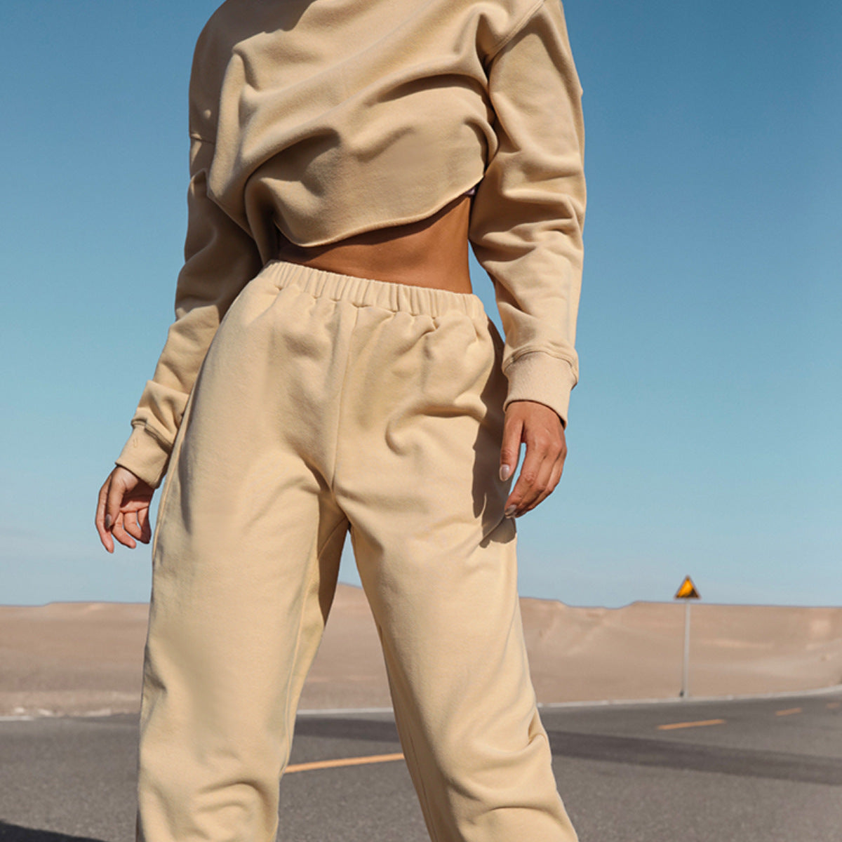 Women's Casual Loose Sports Sweatshirt Suit