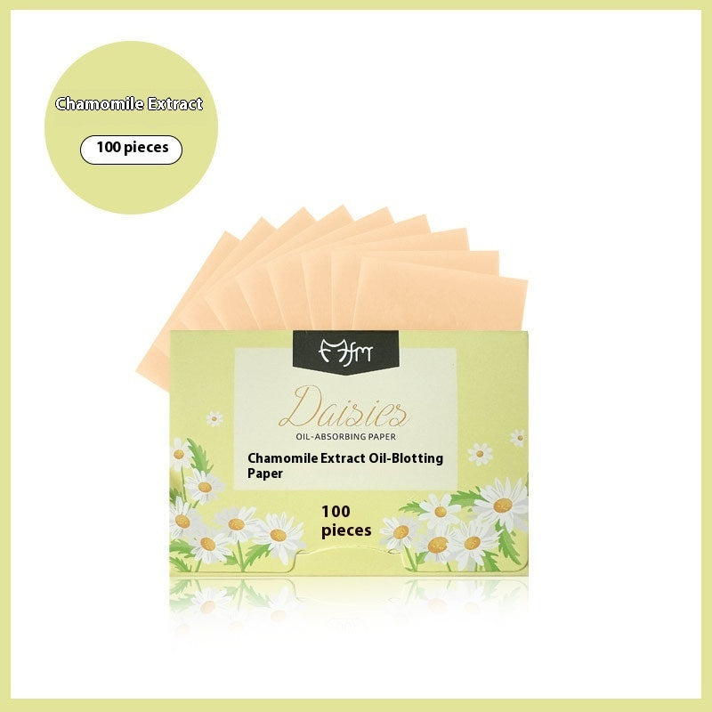 Oil-absorbing Sheets Facial Women's Portable Removable Fragrance