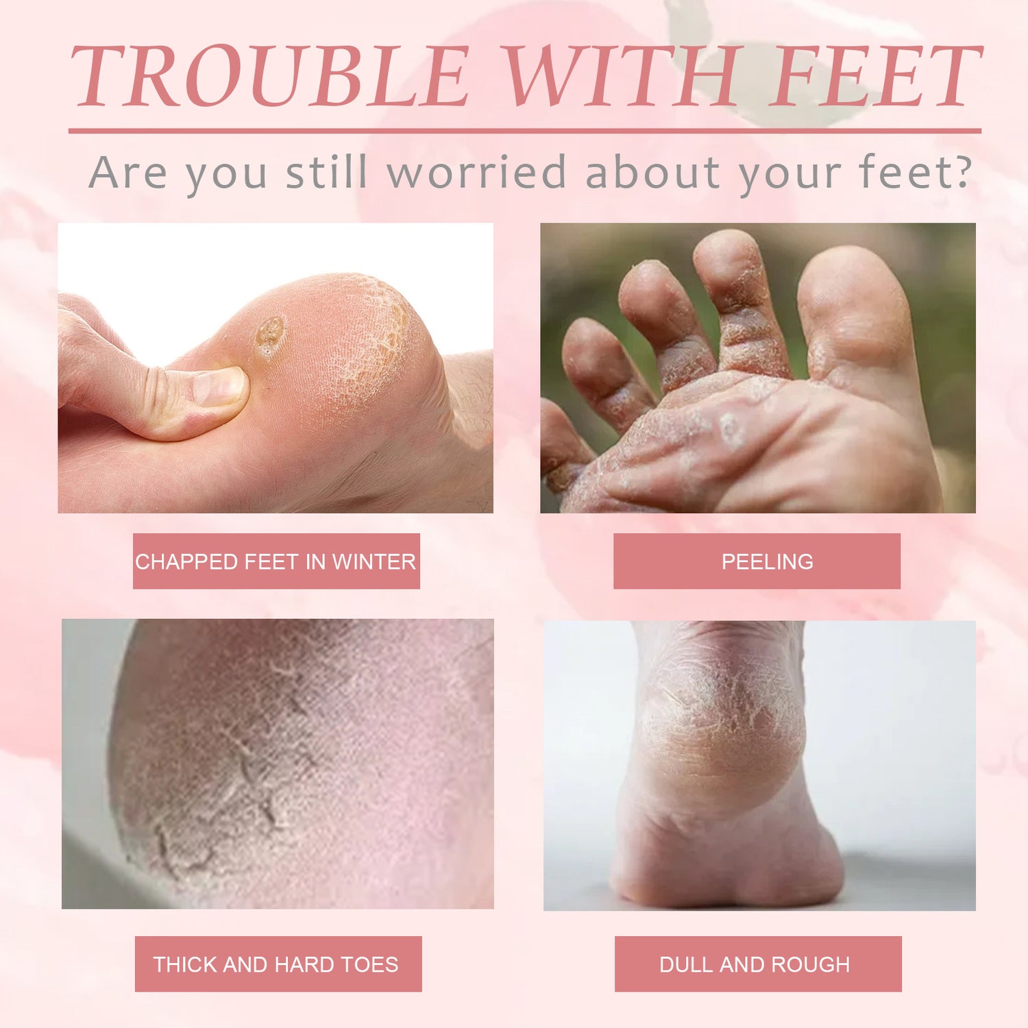 Peach Foot Mask Foot Nourishing And Hydrating Light