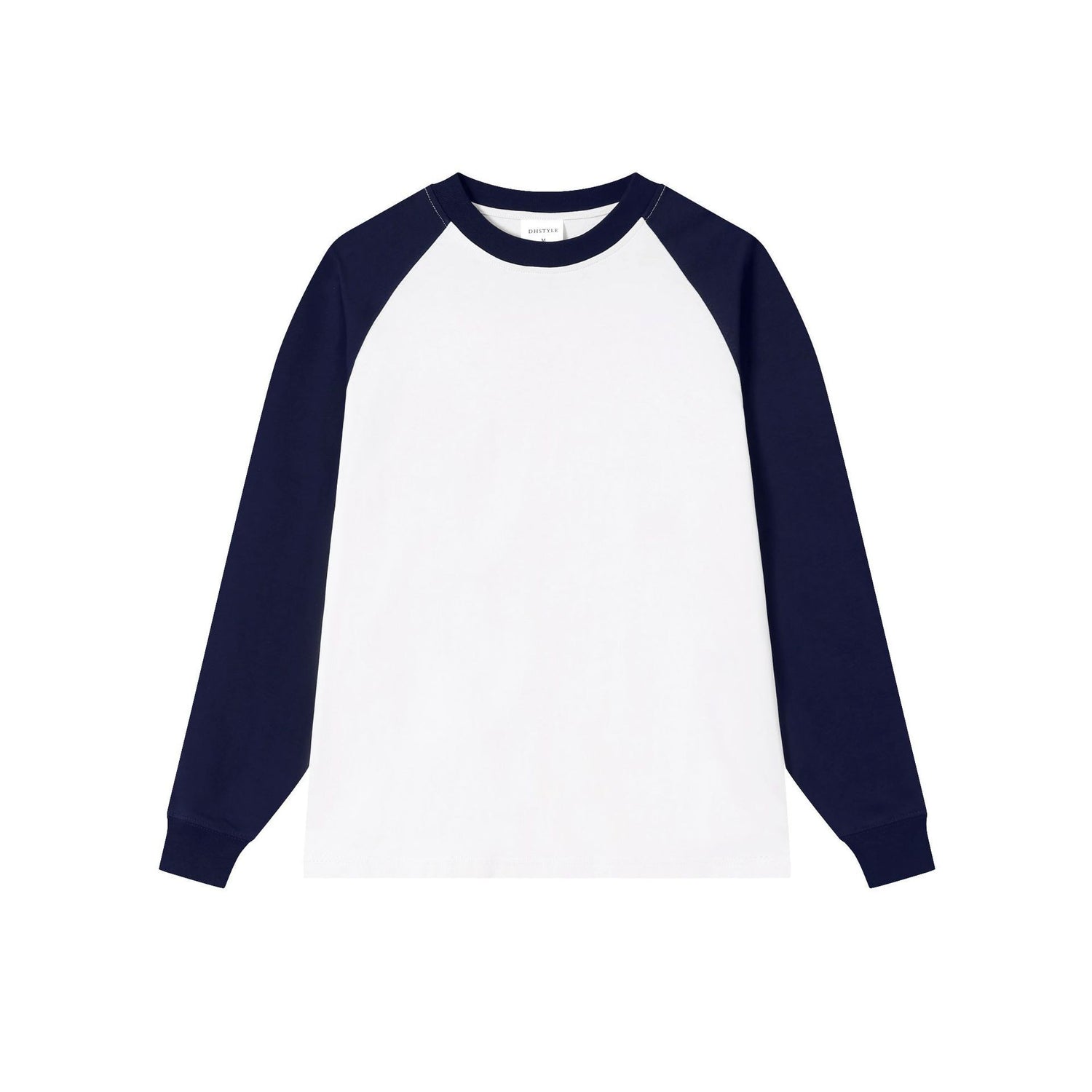 Premium Cotton Thread Sleeve Round Neck Raglan Shirt For Women