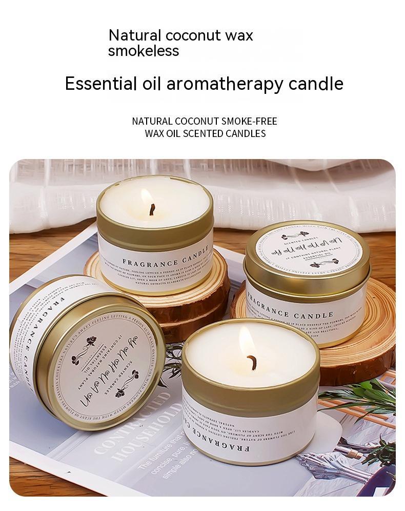 Travel Safe Essential Oil Aromatherapy Candle Improve Sleep + Relaxation