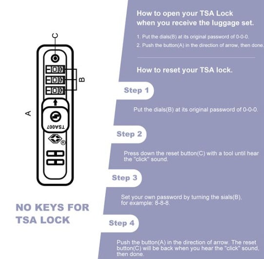 3-Piece Lightweight Expandable Hard Shell Suitcase Set
