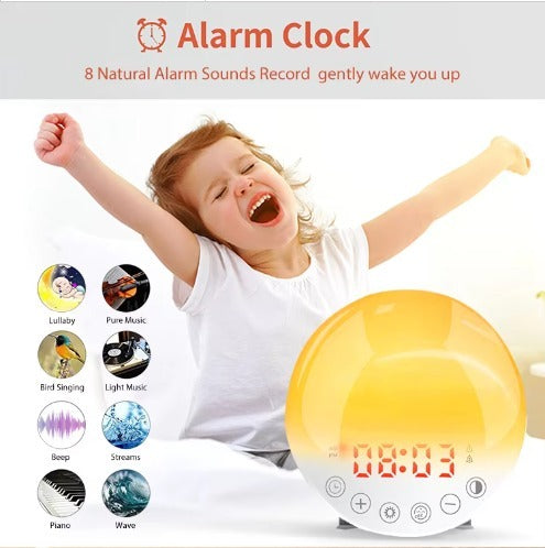 Popular Natural Light Siren Best Selling Halloween Wake Up Light