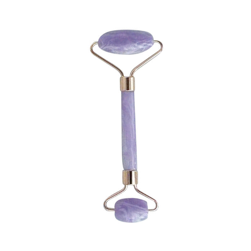 Lavender Crystal Double Head Massage Roller