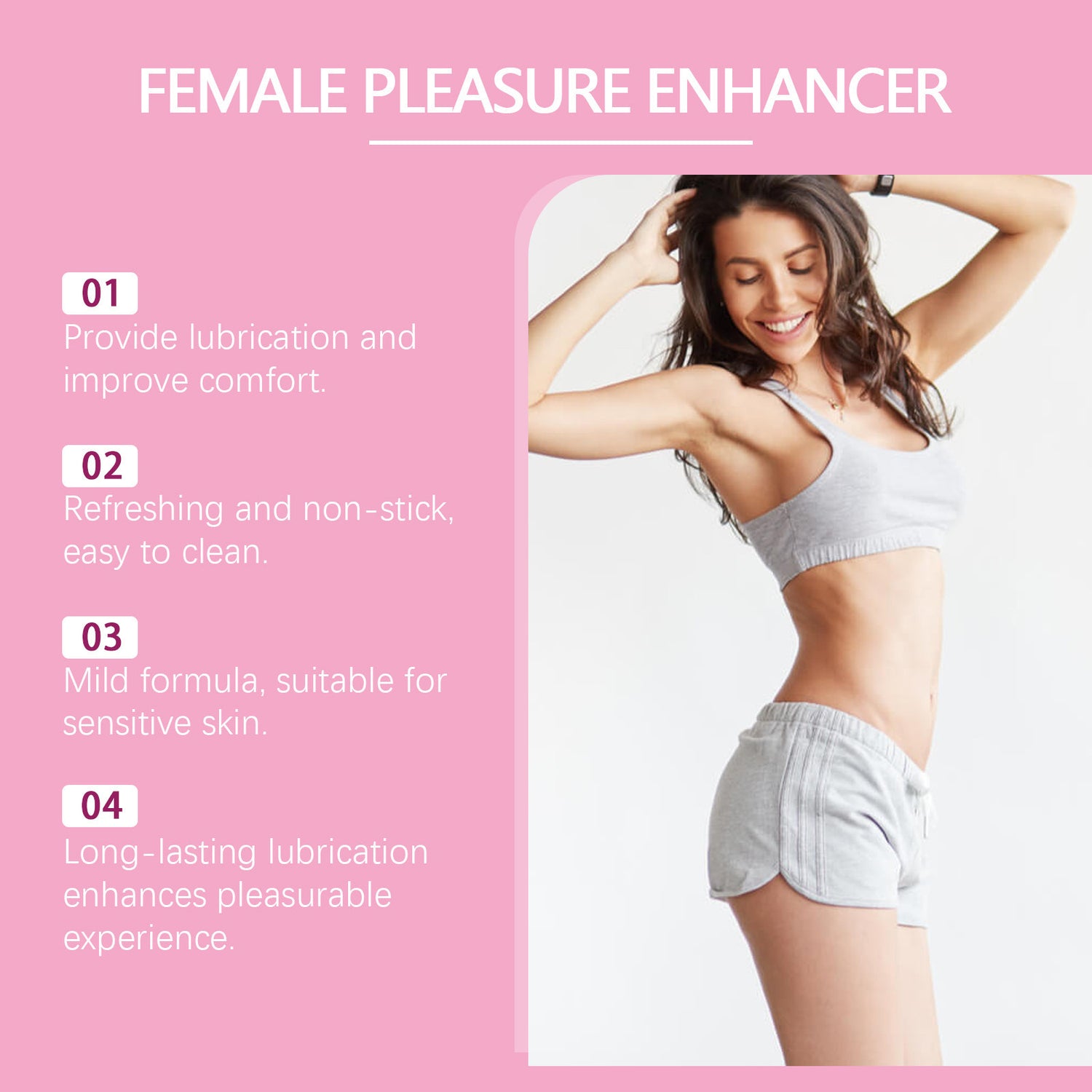 Women's Body Care Solution Comfortable And Moisturizing