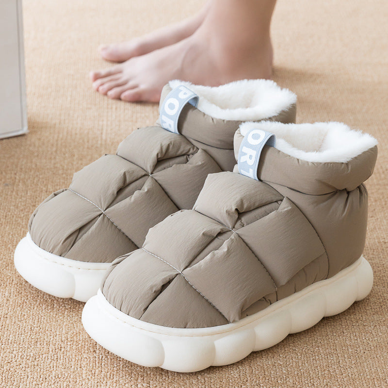 Puffy Cotton Slippers
