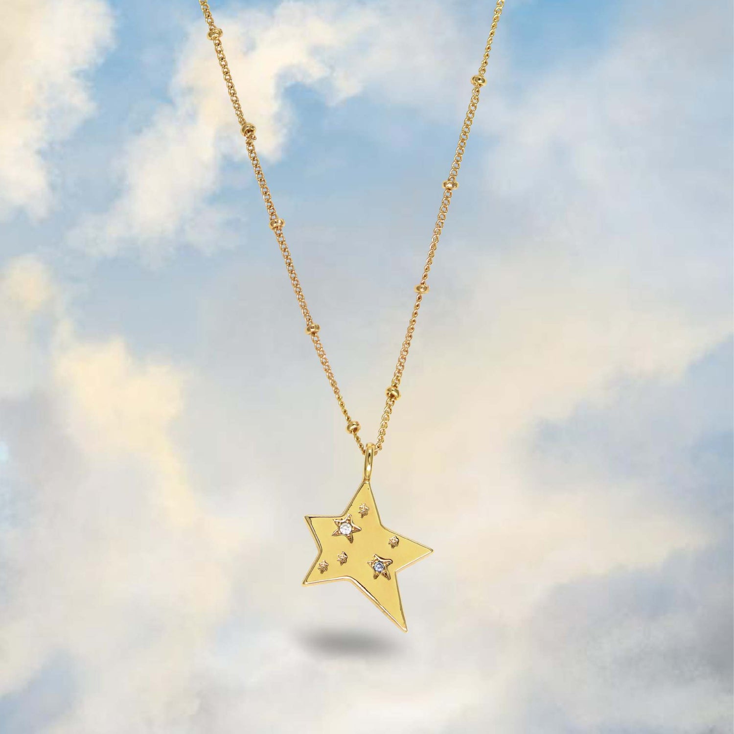 Five-pointed Star Necklace XINGX Clavicle Chain Niche Design Gift