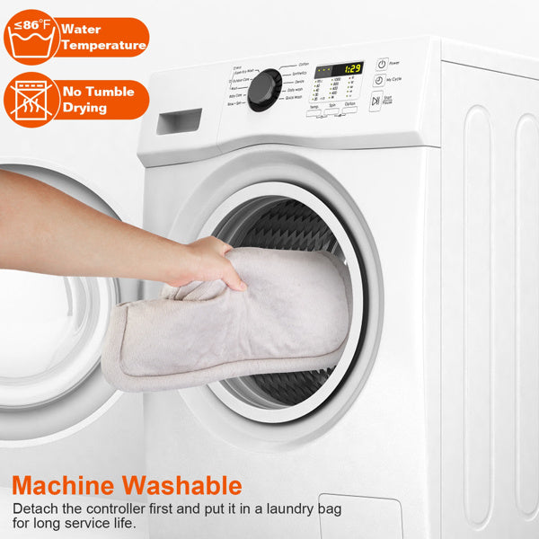 Hot Therapy Weighted Rapid Heating Neck Pad Neck Wrap for Pain Relief With 6 Temperature Settings 4 Timer Modes Machine Washable