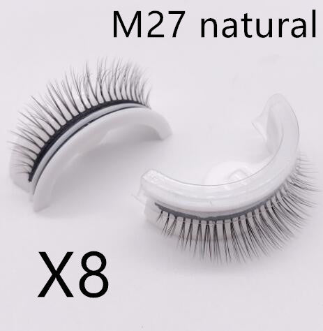 Natural Type Self Adhesive False Eyelashes Can Be Repeated Without Glue
