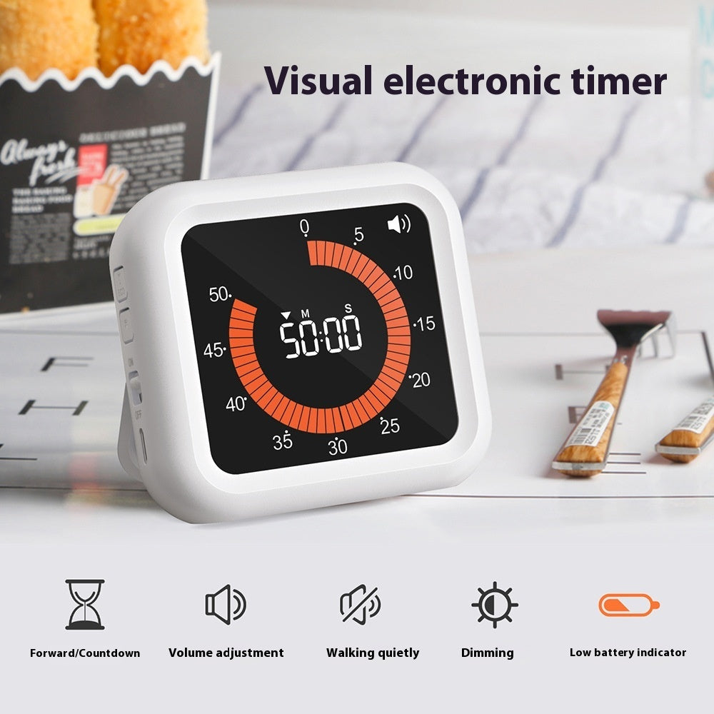Visual Mute Time Manager Self-discipline Alarm Clock
