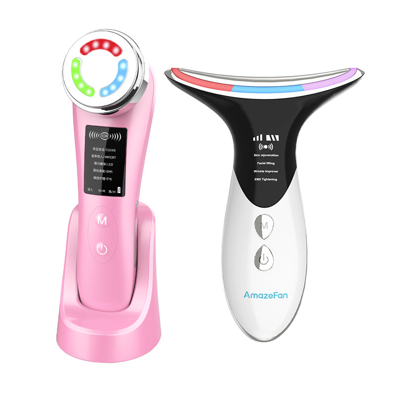 Facial Lifting Massage Rejuvenation Ion Cleansing Device