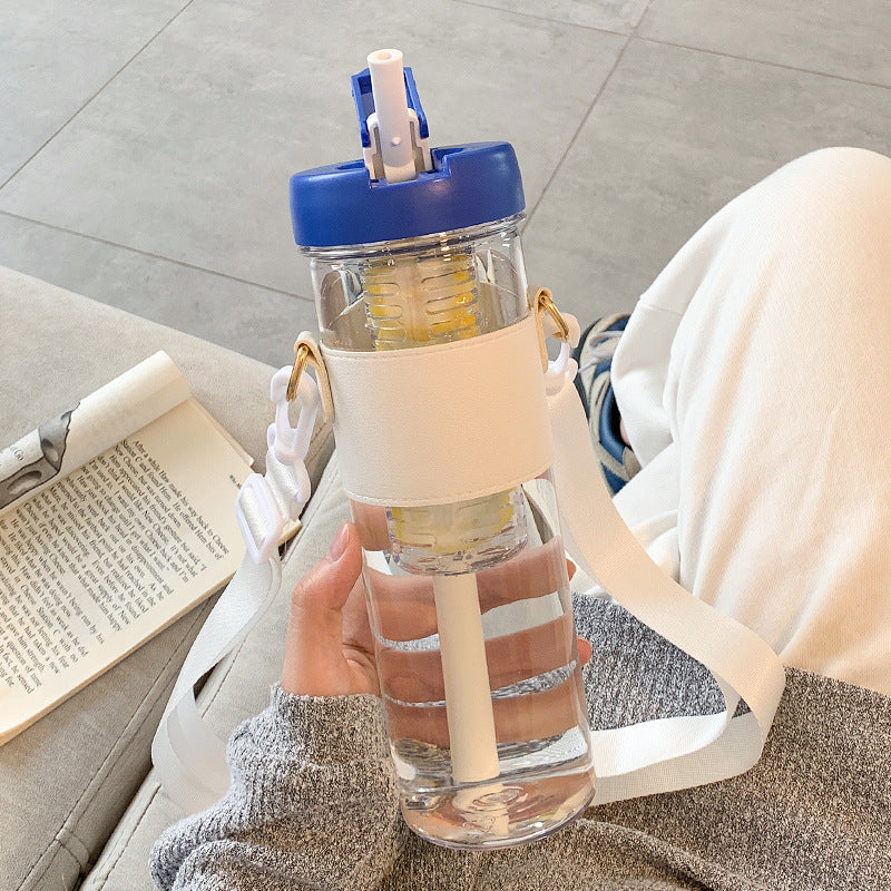 Tea Water Separation With Straw Large-capacity Water Cup