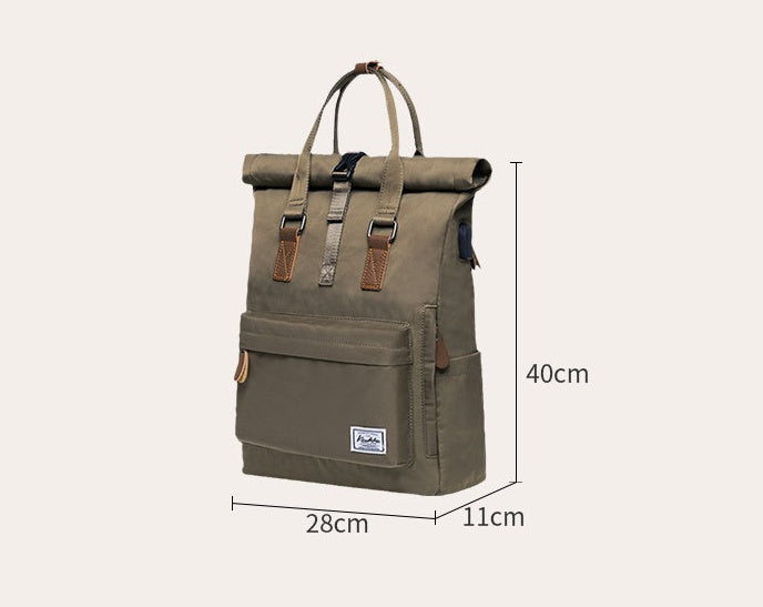 Rolltop Casual Backpack