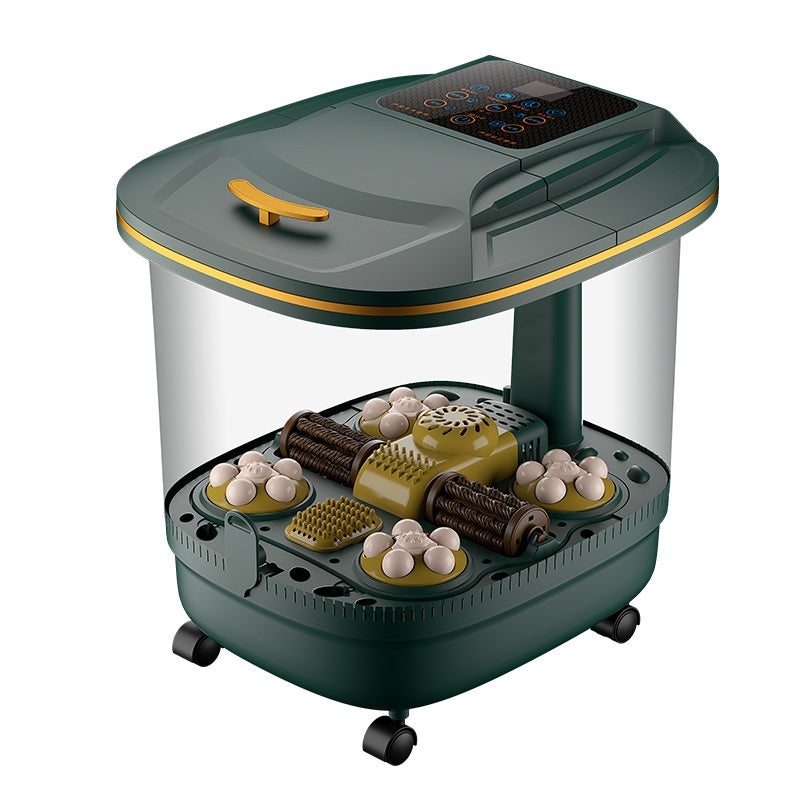 Fumigation Foot Bath Tub Automatic Massage Heating Foot Bath Barrel