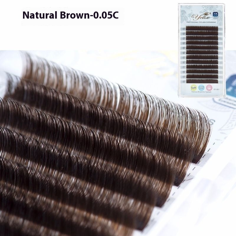 Naturally Dense Rows of Blooming False Eyelashes