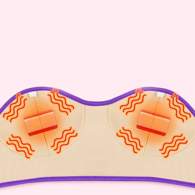 Wireless Vibrating Breast Massager Underwear