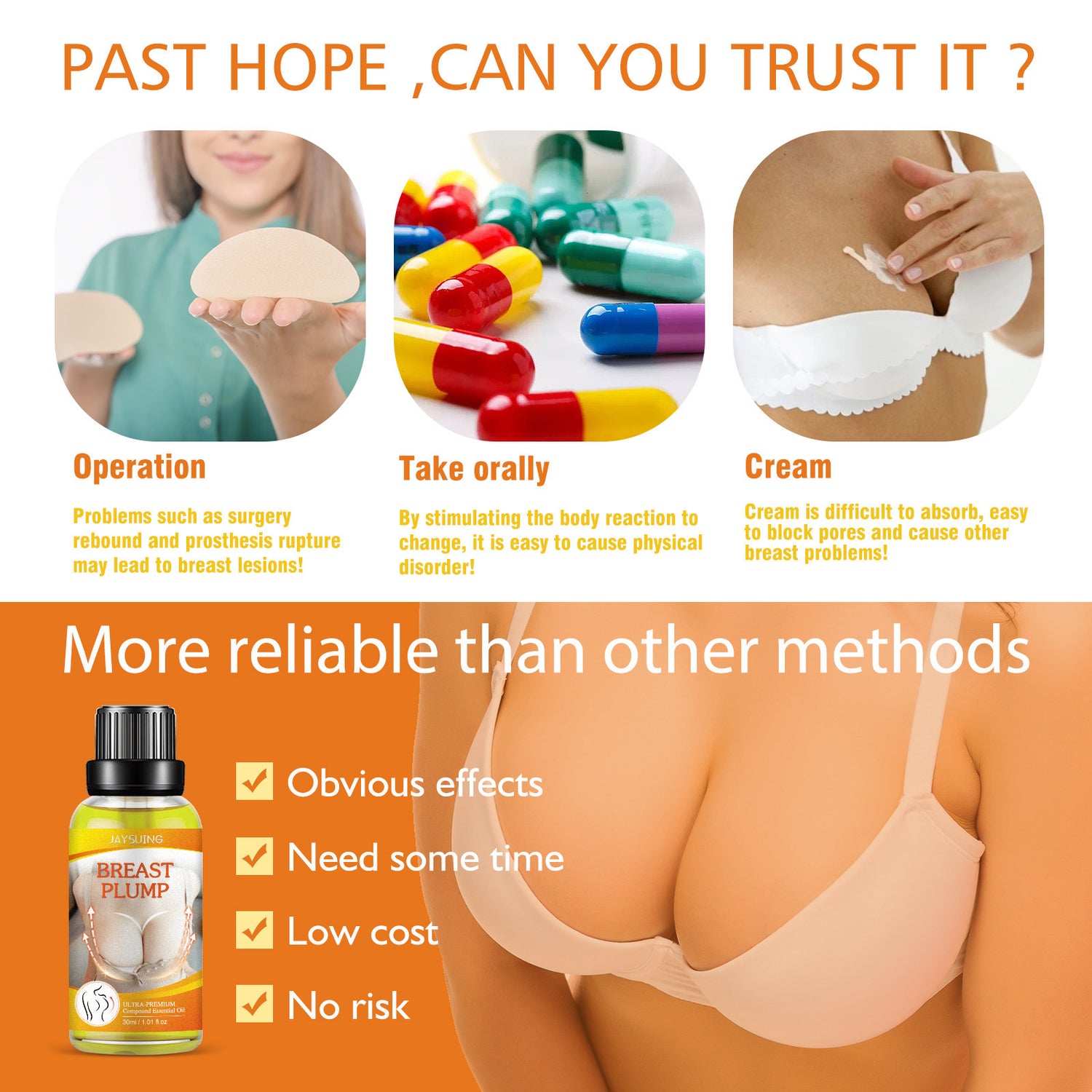 Breast Massage Essential Oil Beauty Cream Gentle And Moist