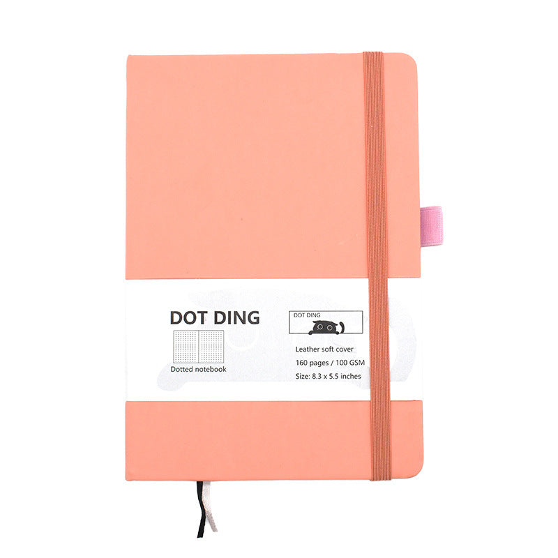 Hardcover Journal Dot Grid Graph Paper Notebook