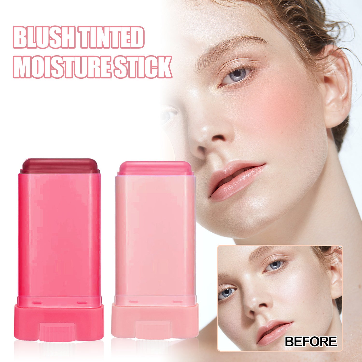 Brightening Base Three-dimensional Repair Blush Stick