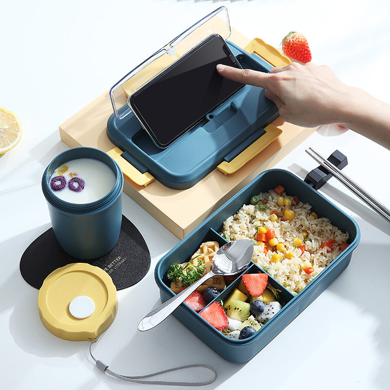 Microwaveable Heating Wheat Straw Bento Box