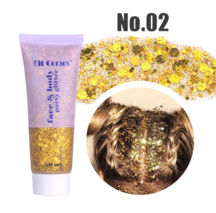 Mermaid Scales Face Body Lip Glitter Eyeshadow Glitter Polarized Light