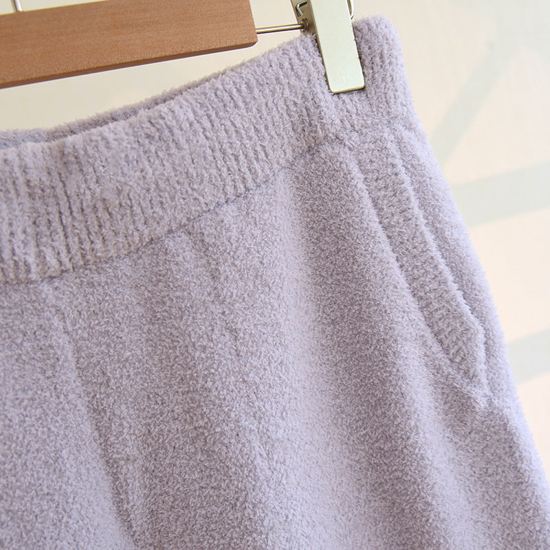 Soft Fleece Pajama Set, Top and Pants