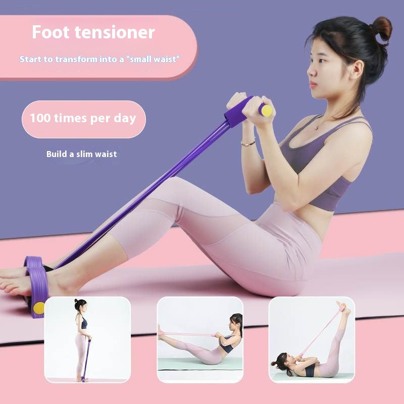 4-piece Set Foot Pedal and Leg Stretching Fitness Device