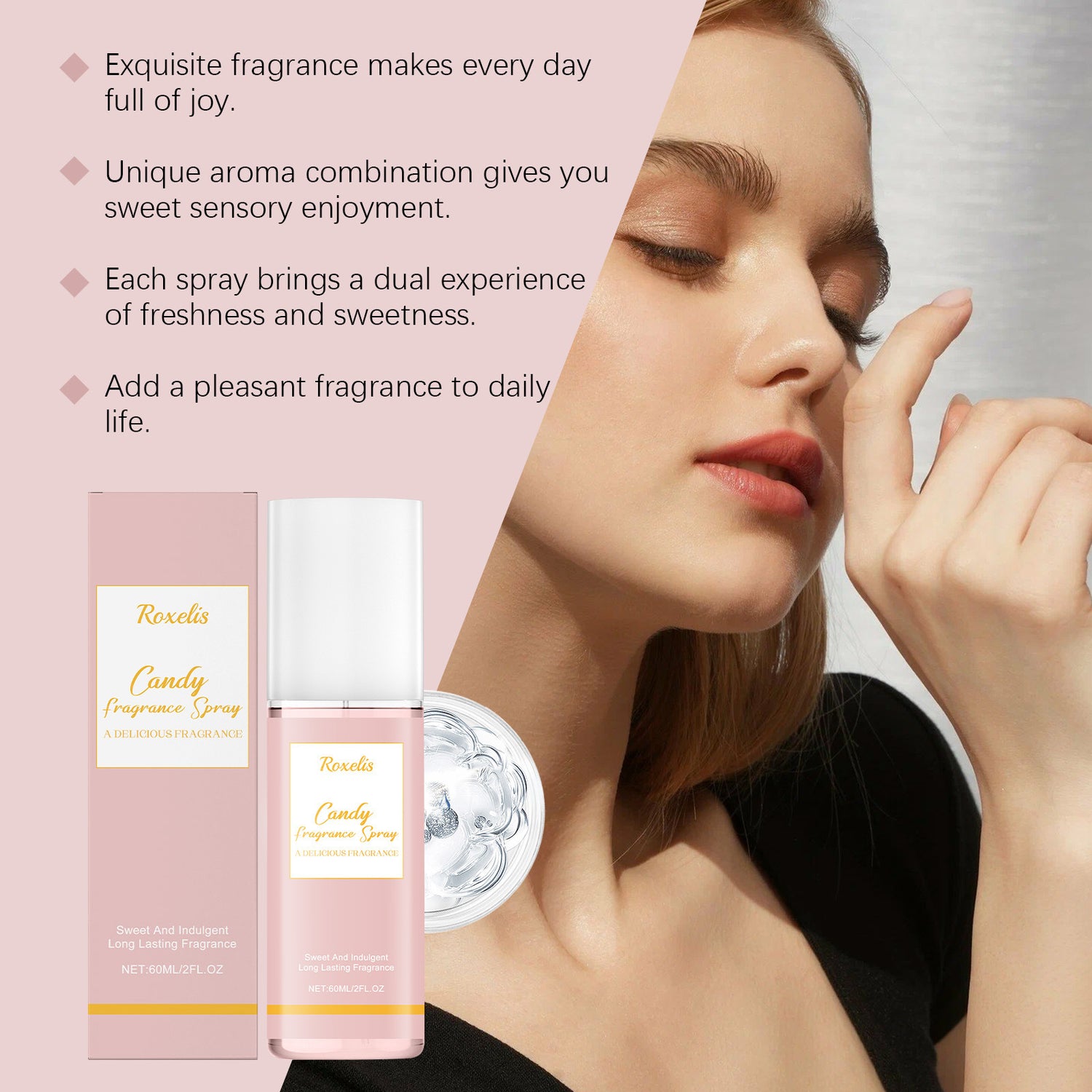 Candy Fragrance Spray Long-lasting Natural Mild