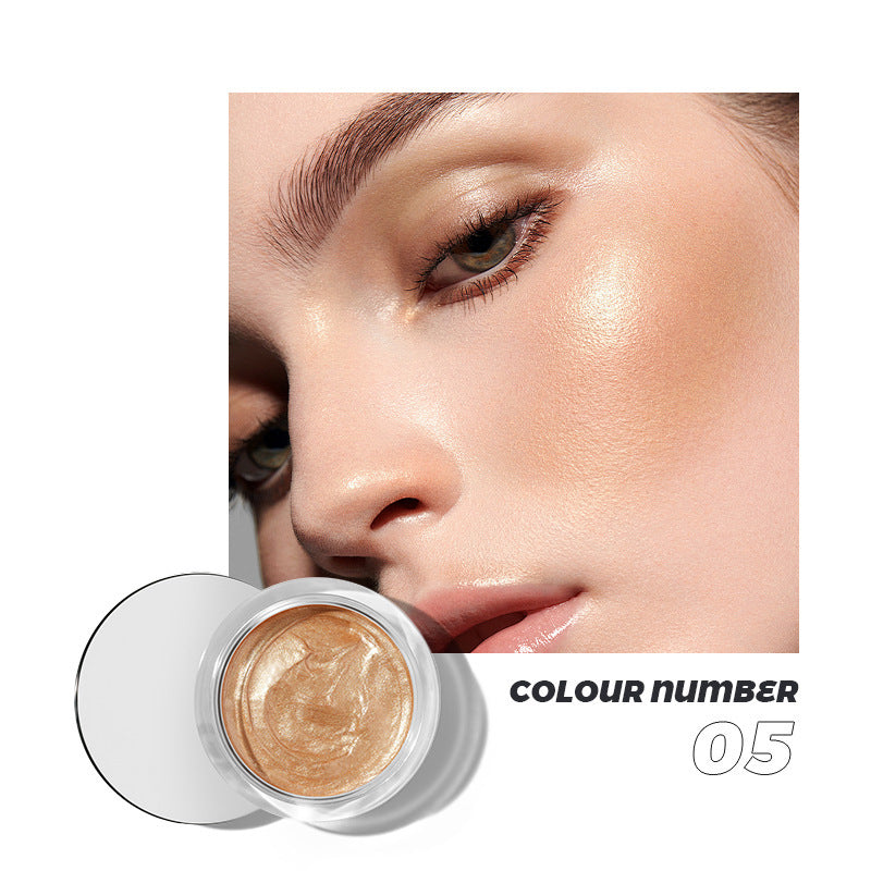 Pudaier10 Color Liquid Blush Dual-use Repair Natural Thin And Glittering Highlight