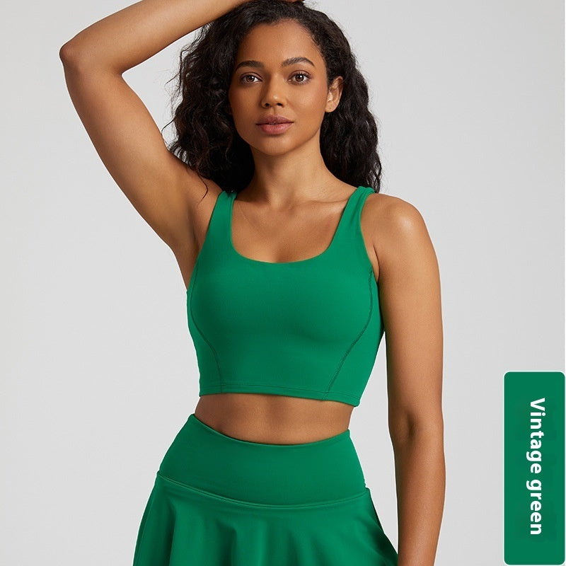 Sexy Beauty Back Sports Underwear Nude Feel Workout Bra