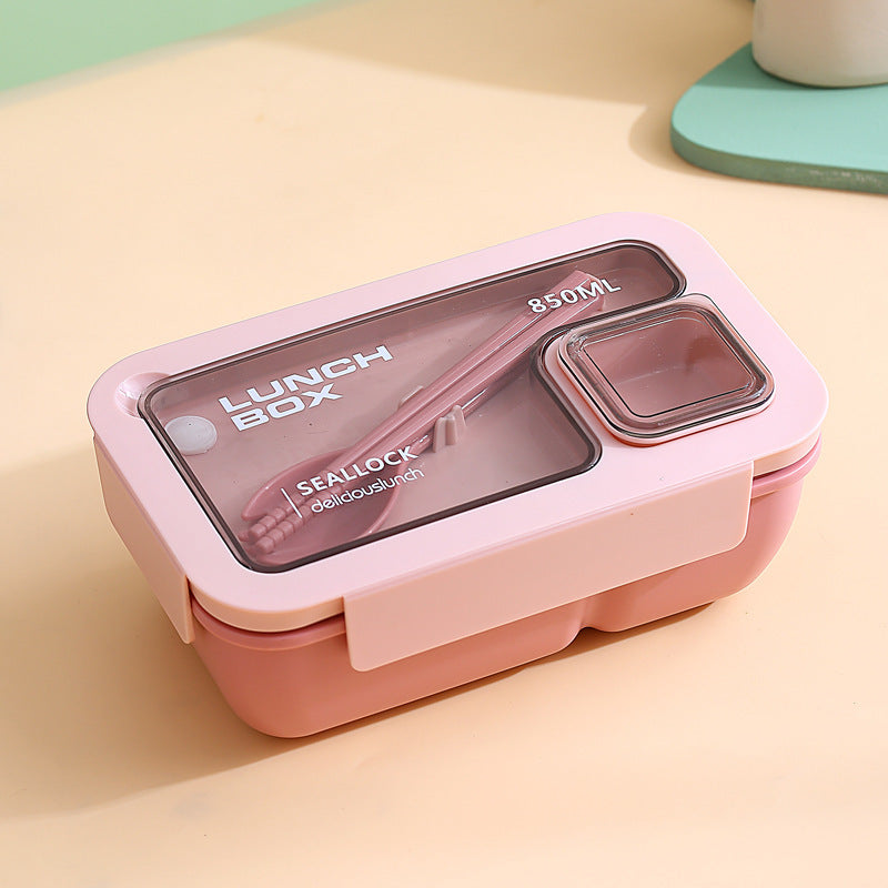 Portable Portable Compartment Microwaveable Heating Simple Light Food Bento Box