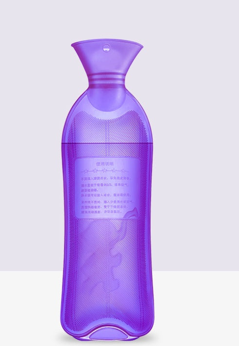 Silicone Hot Water Bottle Simple Hot Water Bottle Outdoor Dormitory Hand Warmer Warm Water Bag