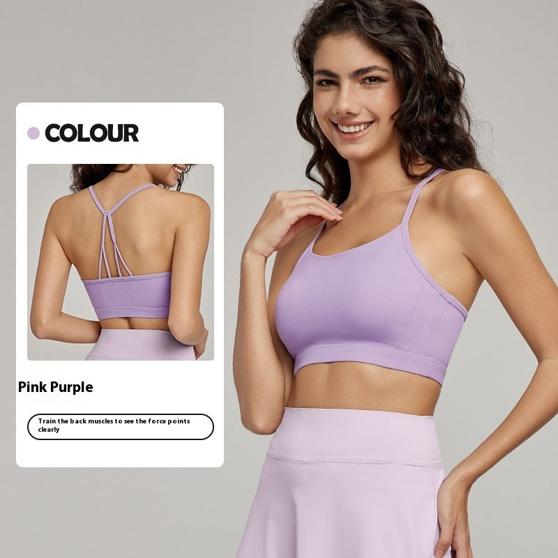 Backless Bra Lati Sports Workout Underwear
