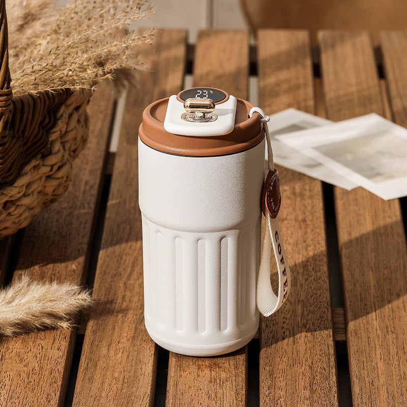 Smart Digital Insulated Coffee Mug Vacuum Flask 450ml