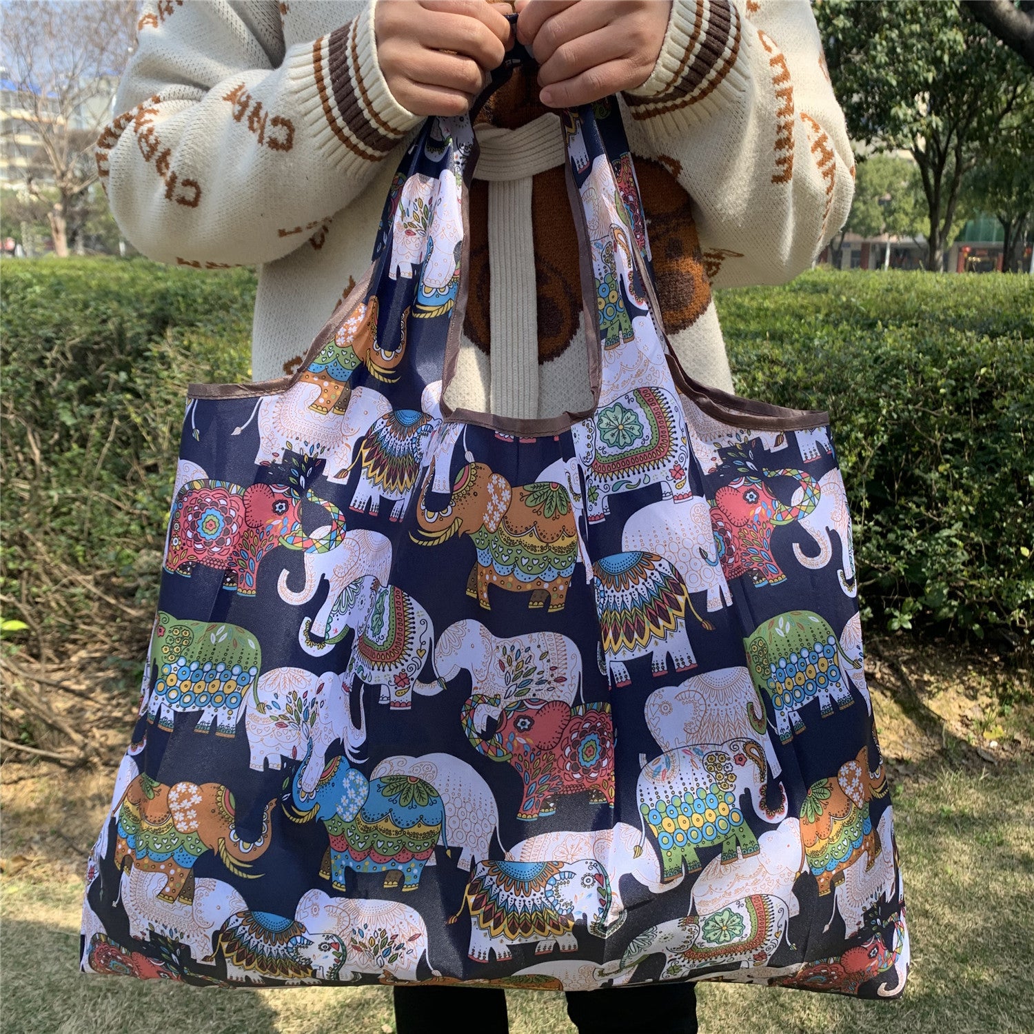 Folding Environment Friendly Shopping Bag