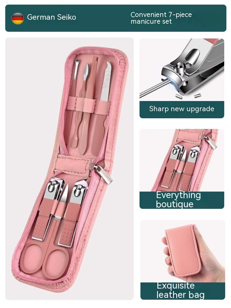 Clippers Suit Household Nail Scissors Full Set Of Pedicure Tools
