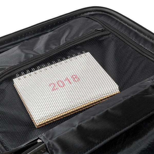 Silver Grey Hard Case Suitcase Luggage Set, 20in 24in 28in