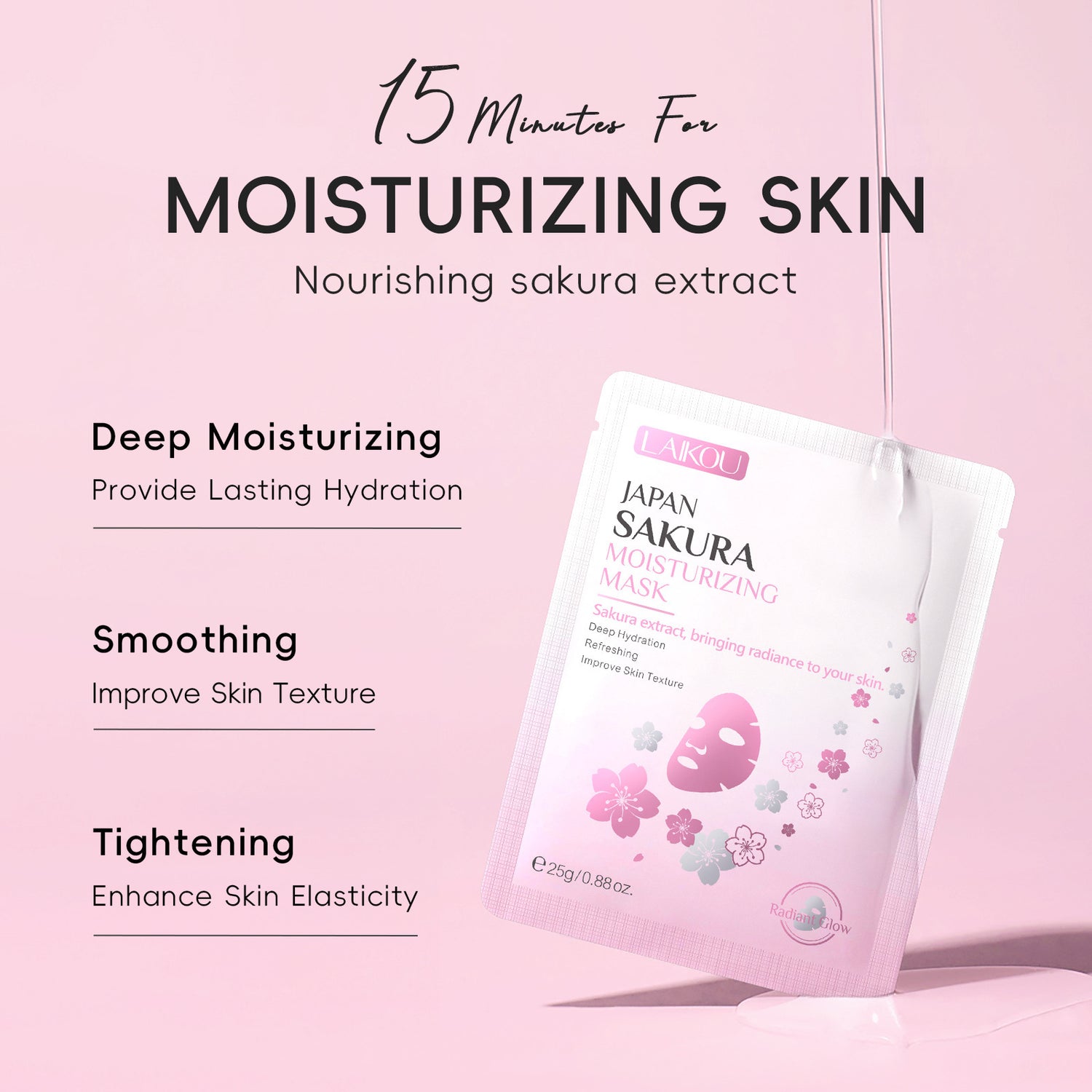 Cherry Blossom Skin Moisturizing Mask