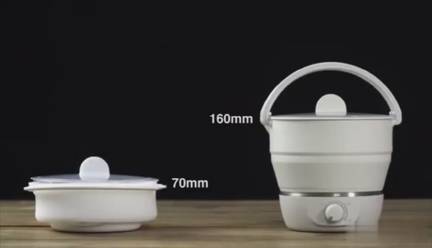 Collapsible Electric Cooker Multifunctional Hot Pot